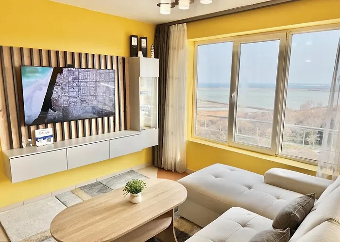 Seasky Smarthome-penthouse With Private Parking * 부르가스