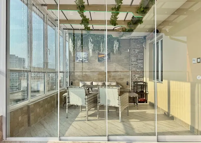 Seasky Smarthome-penthouse With Private Parking 公寓 布尔加斯