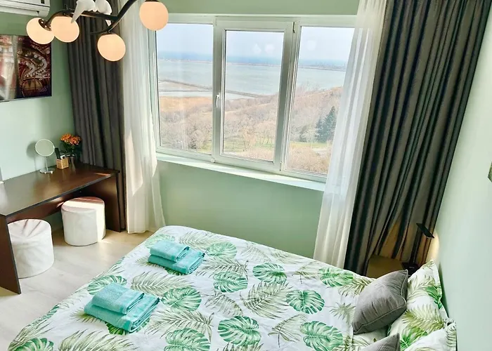 Seasky Smarthome-penthouse With Private Parking * 부르가스